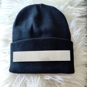 Black Bling Beanie